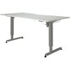 Höj-/sänkbart skrivbord Stay Vit/Alu 180x90 cm