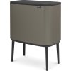 Brabantia BO Touch Bin 11+23 L, platinum