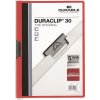 Durable Duraclip 30 klämmapp, röd