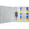 Leitz WOW printerutskrivbart register, A4, 1-10
