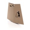 DropBucket Basis Soptunna | Papp | 90 l