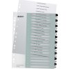 Leitz WOW utskrivbart Register A4+ 1-20
