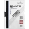 Durable Duraclip 30 Plus klämmapp, vit, 25 st.
