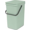 Brabantia Sort&Go avfallshink | 12 liter | Grön