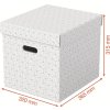 Esselte Home Box | Cube | Vit | 3 st.