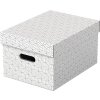 Esselte Home Box | Medium | Vit | 3 st.