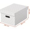Esselte Home Box | Medium | Vit | 3 st.
