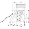 Jungle Gym Chalet 2.1 komplet legetårn