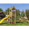 Jungle Gym Teepee legetårn m. gyngemodul