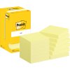 Post-it memo block 76x76 mm, gul