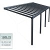 Palram Canopia Stockholm terrasstak | 3,4x9,5 m
