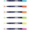 Tombow Fudenosuke Penne | Hard neon | 6 stk.