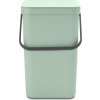 Brabantia Sort&Go avfallshink | 25 liter | Grön