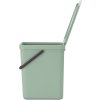 Brabantia Sort&Go avfallshink | 25 liter | Grön