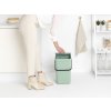 Brabantia Sort&Go avfallshink | 25 liter | Grön