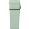 Brabantia Sort&Go avfallshink | 40 liter | Grön