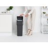 Brabantia Sort&Go avfallshink | 40 liter | Grå
