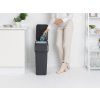 Brabantia Sort&Go avfallshink | 40 liter | Grå