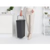 Brabantia Sort&Go avfallshink | 40 liter | Grå
