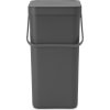 Brabantia Sort&Go avfallshink | 16 liter | Grå