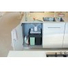 Brabantia Sort&Go, inbyggd, 10+10+20 L, grå/grön