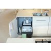Brabantia Sort&Go, inbyggd, 10+10+20 L, grå/grön
