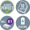 Leitz WOW elektrisk häftapparat, 10 ark, Röd