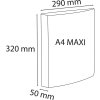 Exacompta Exactive Ringpärm, 50 mm, svart