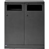 Bica 712 Avfallsstation för utomhusbruk 2x100 L