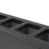 Bica Basic 831 avfallsstation, 4x10 L, antracit