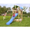 Jungle Gym Fort 2.1 legetårn m/gynger & rutsjebane