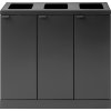 Bica Basic 870 Avfallsstation, 3x45 L, Antracit