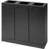Bica Basic 870 Avfallsstation, 3x45 L, Antracit