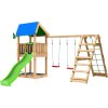 Jungle Gym Home 2.1 legetårn m/climb og rutsjebane