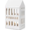 Kähler Urbania Ljuslykta Kyrka H18 cm, vit