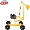 NORDIC PLAY Gravemaskine med hjul, gul