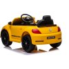 NORDIC PLAY Elbil VW Beetle Dune 2 x 10,8V, gul