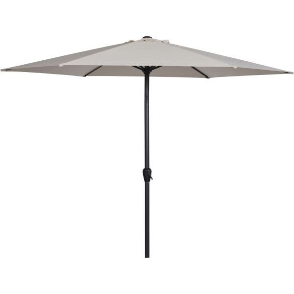 Joakim parasol m/krank og tilt &Oslash;3m, sand gr&aring;